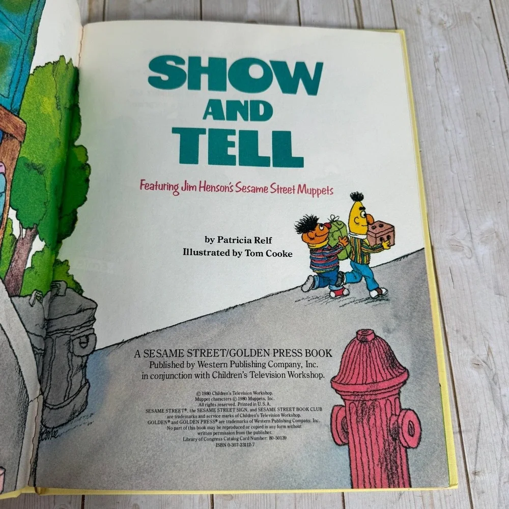 Vintage Sesame Street Book Club Lot 10 HC Kids Books‎ ABC Counting Learning